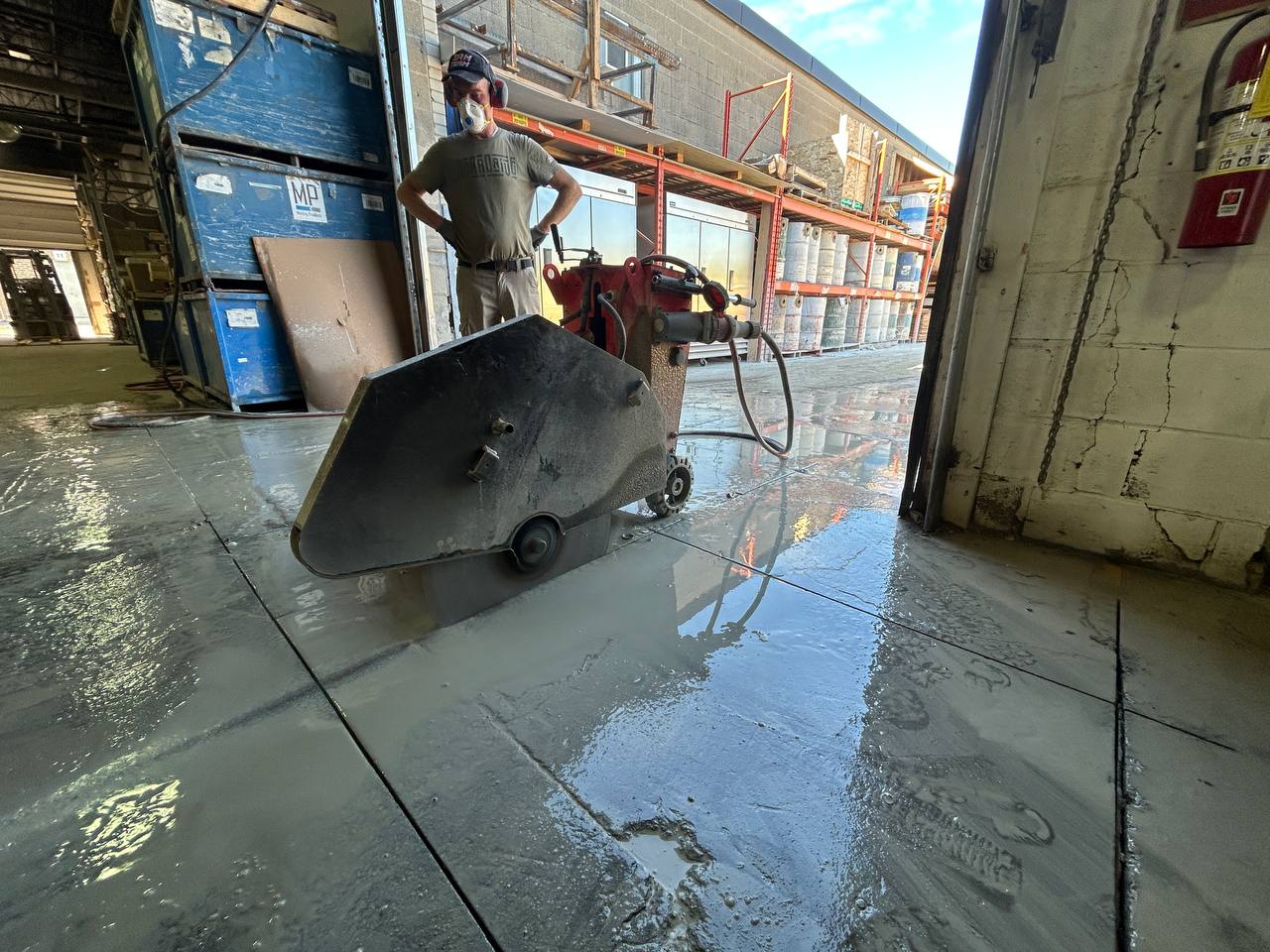 floor sawing